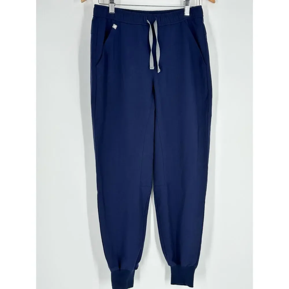 Figs Men Tansen Jogger Scrub Pants Size S Short MXXSW2004 Medical Navy Blue EUC